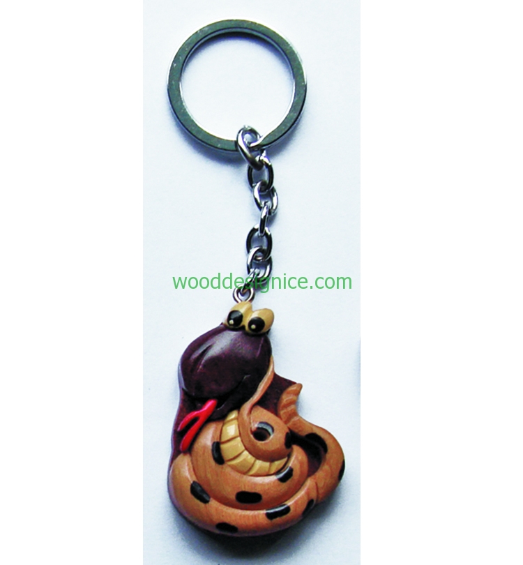 Wooden Keychain 018